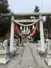 磐裂根裂神社の鳥居