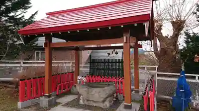 潮見ヶ岡神社の手水舎