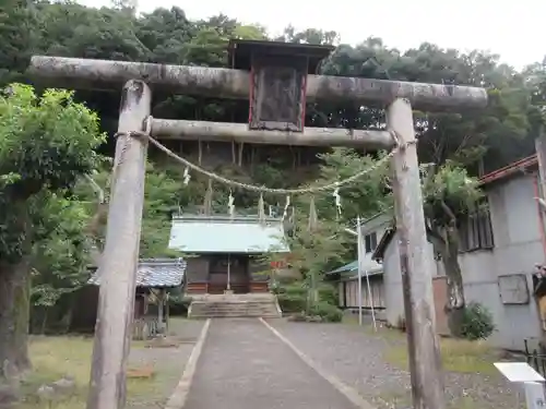 笑原神社の鳥居