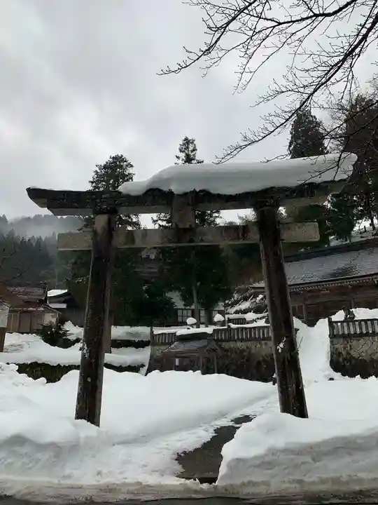 五社神社の鳥居