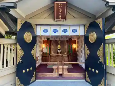 東郷神社の本殿・本堂