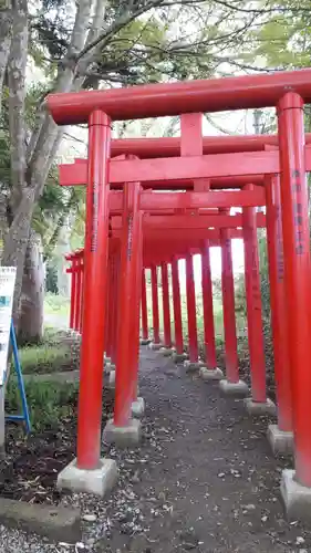 殺生石稲荷神社の鳥居