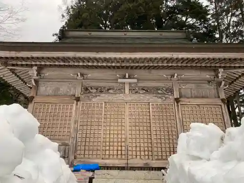 広瀬神社の本殿・本堂