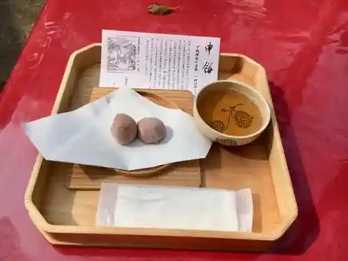賀茂御祖神社（下鴨神社）の食事