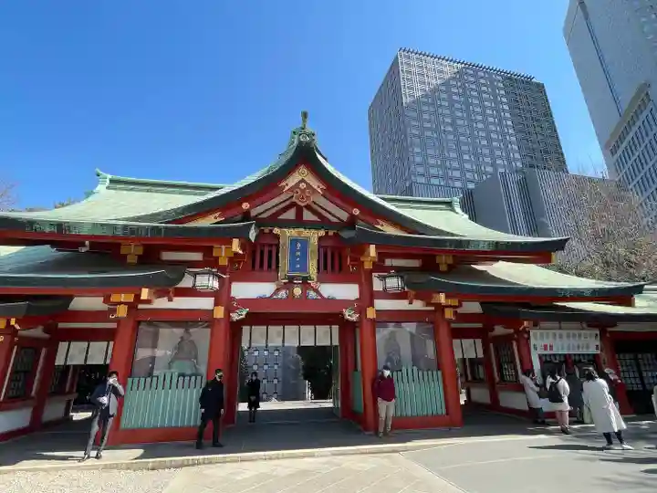 日枝神社の山門・神門