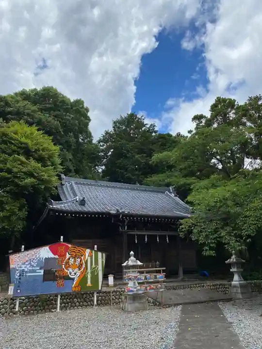 岩田神社の本殿・本堂