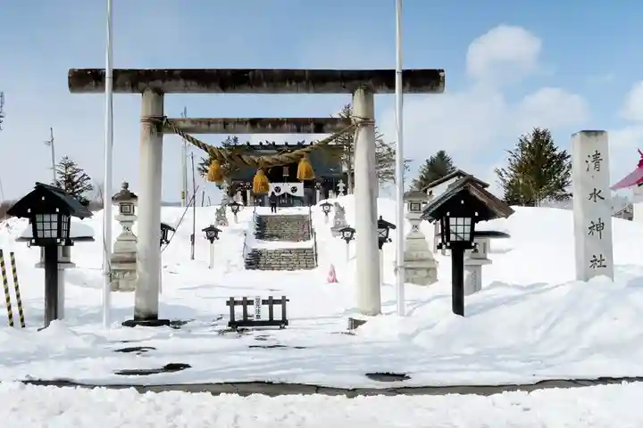 清水神社の鳥居