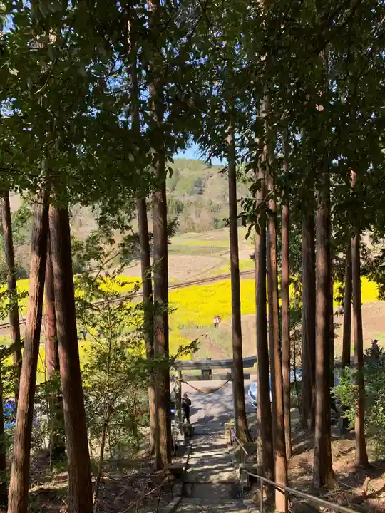 羽雄神社の景色