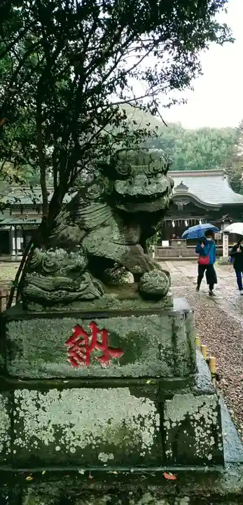 畑子安神社の狛犬