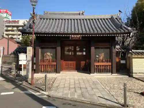 総見寺の山門