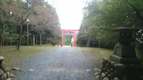 砥鹿神社（奥宮）の鳥居