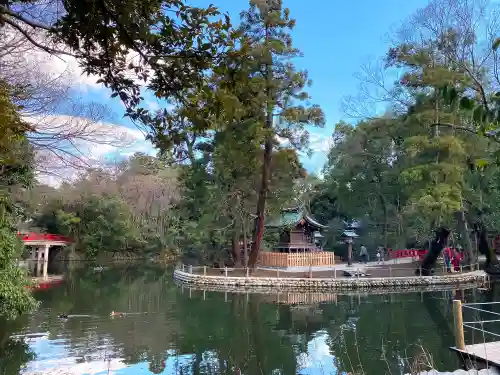 武蔵一宮氷川神社の庭園