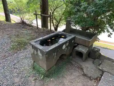 君ヶ谷観音堂の手水舎