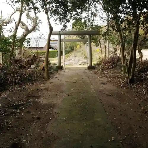 雙宮神社の鳥居