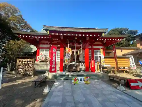 鹿島御児神社の本殿