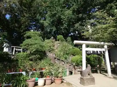 鳩森八幡神社の末社・摂社