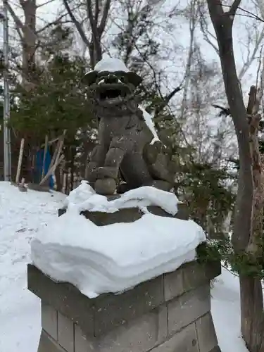 平岸天満宮・太平山三吉神社の狛犬