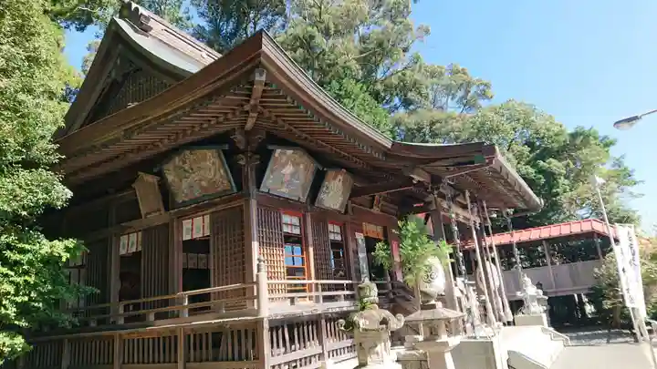 飽波神社の本殿・本堂