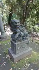 渋谷氷川神社の狛犬