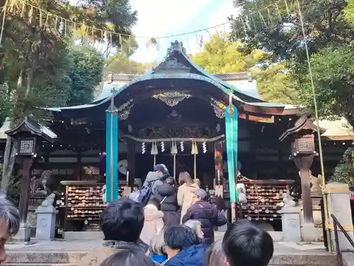 岡崎神社の初詣