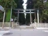 北口本宮冨士浅間神社の鳥居