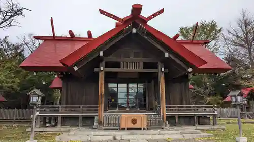 御傘山神社の本殿