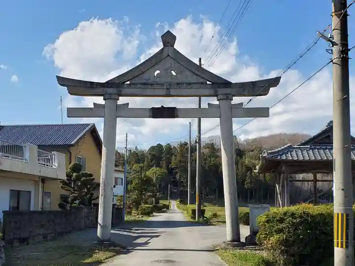 山王神社の鳥居