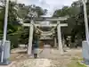 謁播神社の鳥居