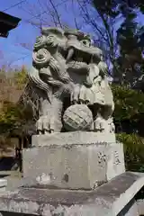四倉諏訪神社の狛犬