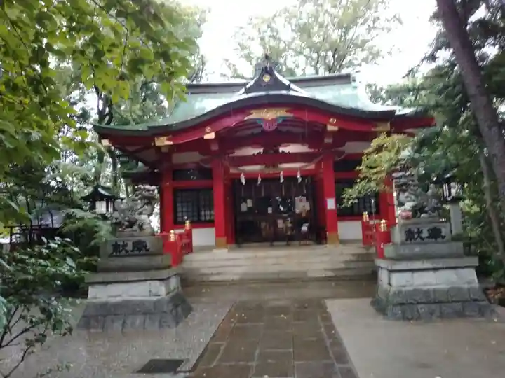 赤堤六所神社の本殿・本堂