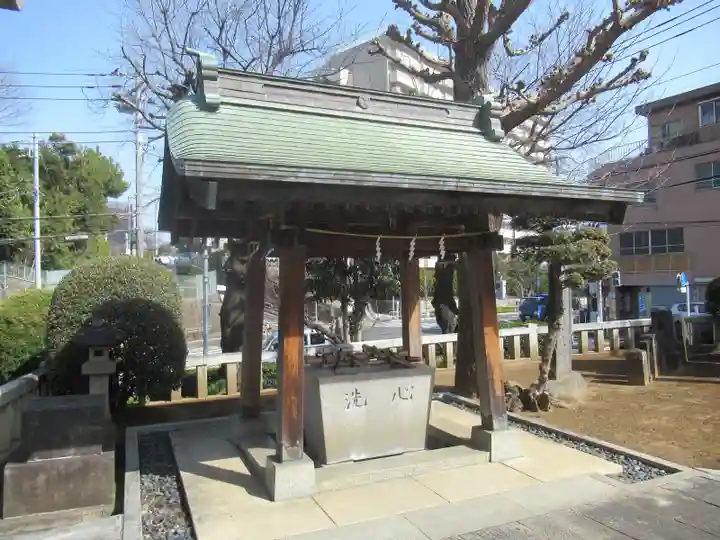 諏訪神社の手水舎
