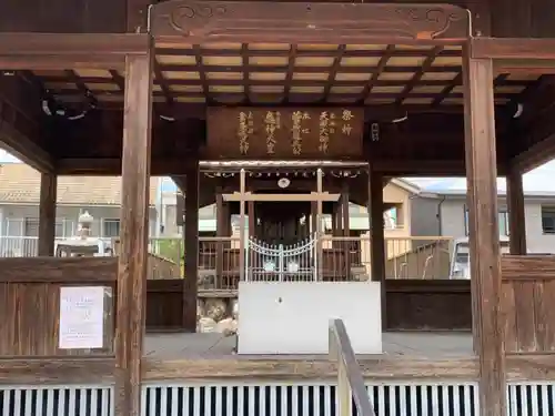 北野神社の本殿・本堂