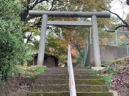 二柱神社 (筑波山神社)の鳥居