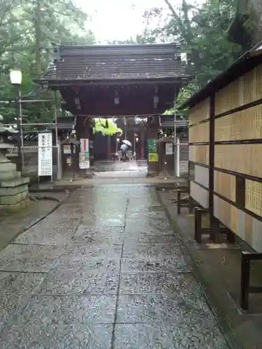 赤坂氷川神社の山門・神門