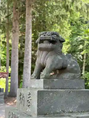 喜茂別神社の狛犬