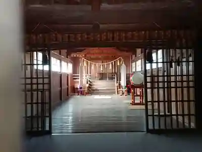 八幡社の本殿・本堂