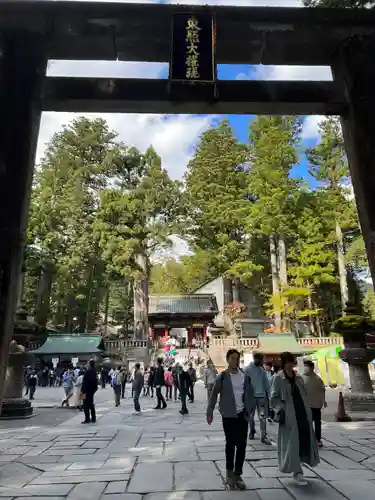 日光東照宮の鳥居