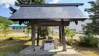 相馬妙見宮 大上川神社の手水舎