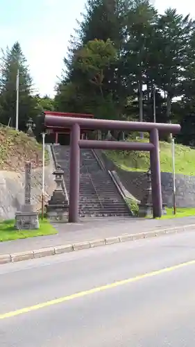 喜茂別神社の鳥居