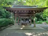 愛知縣護國神社の手水舎