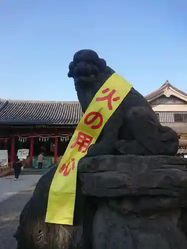 浅草神社の狛犬