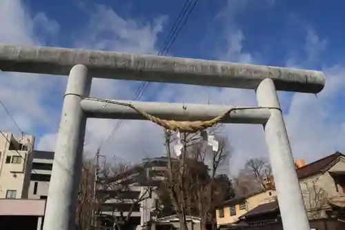 阿邪訶根神社の鳥居