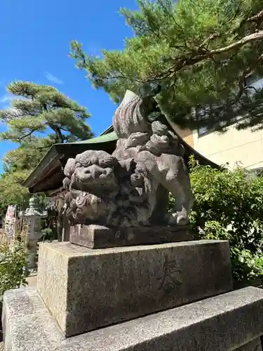 五泉八幡宮の狛犬