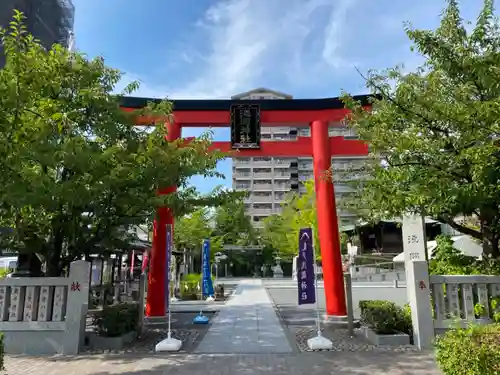 亀戸浅間神社の鳥居