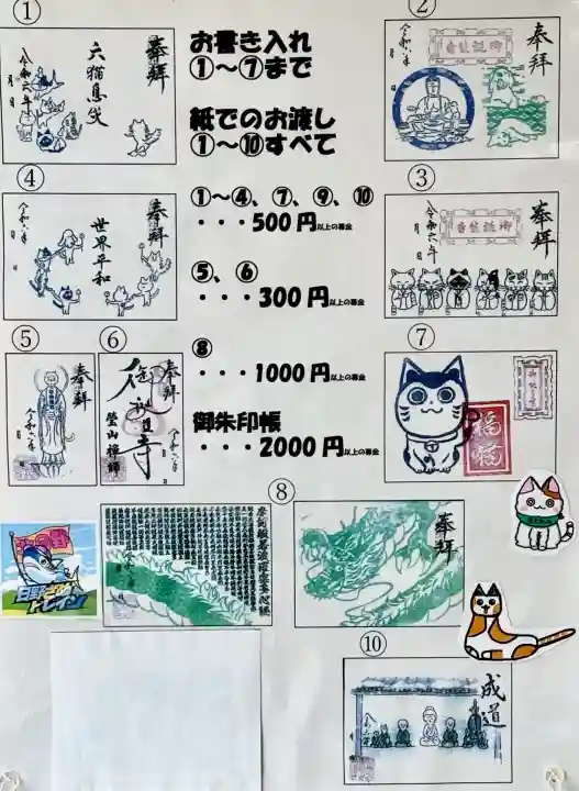 御誕生寺(猫寺)(福井県)