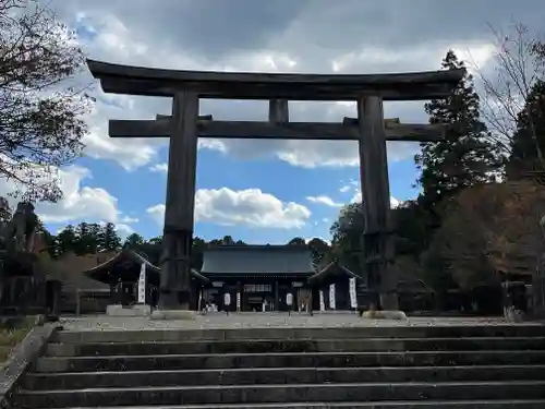 吉野神宮の鳥居