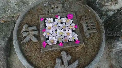 多聞寺の手水舎