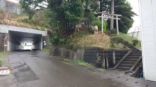 山神社（富士岡）の鳥居