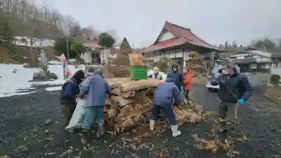 長徳寺のお祭り