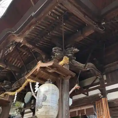 湯福神社の本殿・本堂